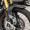labelbike Adesivi 3D Moto Parafango Compatibile con Triumph | Tiger 1200 Rally Explorer 2022-2023, Protezione in Resina, Antigraffio, Decorazione, Argento Metallic, Made in Italy
