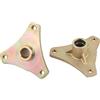 Kuuleyn Ruote Go Kart, ruote ATV, 2 pezzi 17T Spline mozzo ruota posteriore in lega di acciaio adatto per Quad Bike ATV Go Kart 50cc 110cc lega di acciaio ad alta durezza