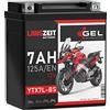 LANGZEIT Batterien LANGZEIT YTX7L-BS batteria moto 7Ah 12V 50614 CTX7L-BS senza manutenzione 6Ah