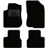 QUEMAR Tappetini Auto per Peugeot 2008 I, Bordo Nero, 0 Ricami | 2013-2019 / Kit Tappeti Moquette e Gomma su Misura / Set 2 Anteriori + 2 Posteriori / Ricami e Colori Personalizzati