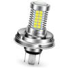 Ruiandsion P45T Lampadina Faretto LED per Moto 6V Bianco Super Luminosa 2835 54SMD Chips Lampadina LED Sostitutiva per Luci Trattori Moto, Non polarità