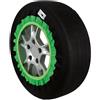 GENERICO Lealine Calze da neve CORA in tessuto SoftGrip 185/55-16 185-55-16 1855516 185/55R16 185/55/16