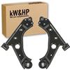 kW&HP KIT 2 PEZZI COPPIA TRAPEZI BRACCI BRACCETTI OSCILLANTI ASSALE ANTERIORE PER CORSA D