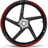 labelbike - Adesivi Strisce Moto Cerchi Ruote 17 Tuning Kit compatibile con Yamaha MT-07