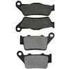Yerbay Pastiglie freni Anteriore/Posteriore kit per HUSQVARNA CR 125 250 1995-2004/ SM 125 S Supermotard 1999-2007/ WRE WR 125 250 1995-2005/ TE 250 450 2002-2005/ TC 250 450 2002-2004