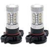 MASO 2 PZ 16 LED Fendinebbia Lampadine H16 PS19 W 3030 80 W Daytime Running Lampada DRL Faro 6500 K