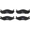 TRW GDB1207 Pastiglie Freno Set di 4 para Jeep Cherokee SUV (XJ) 1983-2001 Assale anteriore e Altri Veicoli
