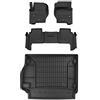MOTOS Set di tappetini in gomma e tappetini per il bagagliaio per Land Rover Range Rover Sport I 2005-2013 Migliorare il comfort di viaggio con tappetino antiscivolo auto 3D- tappetini per tutte le st