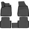 Element Set di Tappetini Auto in Gomma TPE 3D per BMW 5 Serie Touring (F11) | 2010-2016 | Auto famigliare | Tappetini Auto Original