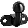 Wiltec XPOtool Gancio di traino con testa a sfera 3,5 t 50 mm per auto camion trattore 2 fori