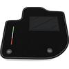 Somer Car Tappetino Auto SOLO LATO GUIDA 1pz compatibile con Honda Jazz - ibrido 2020-2025 | 1 tappeto su misura in moquette, bandiera Italia