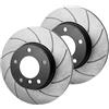 GV-ZONE Grooves GT Sport Disco Freno Rotori Compatibili Per Alfa Romeo 159 SPORTWAGON 939_ 2006 2007 2008 2009 2010 2011-0375GVS - Anteriore - Ventilato - Fori 5 - Diametro 305x28