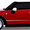 Auto-Dress AutoDress® - Set di adesivi per Mini Cooper, colore: Nero lucido