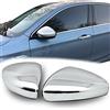 Recambo Tappi per specchietti in acciaio inox adatti per Fiat TIPO (tipo 356) dal 2016 in poi, AEGEA dal 2015