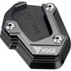 CCYYMOWOK Piastra Supporto Laterale Estensione Cavalletto Moto Accessori per Voge Valico DS900X DS525X DSX525 DSX900 525 900 DSX 525dsx 900dsx VOGE 300 Rally 2024 2025 (Grigio)