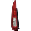 GV-ZONE Gruppo fanale posteriore sinistro, LED rosso, compatibile con Ford Fusion 2005-2012, lato conducente, LHD