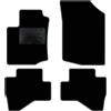 QUEMAR Tappetini Auto per Peugeot 107 2005-2014, Bordo Antracite, 0 Ricami