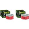 DB PARTS 2 filtri olio compatibili con Suzuki 250 TU X Volty (Super Classic) (AB1111) 1997 1998 1999 2000 2001