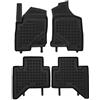MTM Tappetini Gomma per Foton Tunland G7 2019- Design a Vaschetta, su Misura con Bordi Rialzati cod. 3D 13633