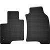 Wielganizator Tappetini in gomma su misura, compatibili con Fiat Panda III (2012-) hatchback neri su misura adattamento ottimale