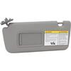 dsheng Aletta Parasole Lato Conducente Sinistro, 7432042420B0 Aletta Parasole Grigia per Auto, Copertura Specchietto Parasole di Ricambio per RAV4 dal 2004 al 2005