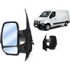 Generic Alta Qualità Aftermarket Specchietto Elettrico Sinistro NV400 2010/2023 Retrovisore SX Braccio Corto,Freccia Integrata