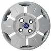 Rixto Kit di 4 copricerchi adattabili - per FIAT PANDA NEW ACTIVE/VAN 2004 (LOGO BLU) - diametro 13 - non originali