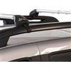 RICAMBIITALIA2017 Green Valley Freeline Barre da tetto in lega d'alluminio 6060T6 complete di piedi premontate pronte all'utilizzo su autovetture con barre longitudinali di tipo "standard" (Railing aperti)