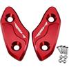 HUISI Misura for RS660 RSV4/1100 Factory 2009-2024 Copertura del foro dello specchio motociclo Parabrezza Eliminatori guidato(Red RSV4)