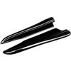 Junoos Accessori Auto Per Serie 3 E90 E91 E92 E93 F30 F35 330i 320i 325i M3, Splitter Paraurti Posteriore, Grembiuli, Alette, Angolo Di Avvolgimento(Gloss Black)