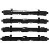 Holigie Striscia di rivestimento del rack del tetto 4 pcs Materiale ad alta resistenza ABS a lungo durata per H Zafira B Hatchback Caravan GTC Twintop Saloon Van