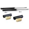 ATEC Germany 2x ammortizzatori posteriori + kit di protezione per BMW serie 3 E46 | Compatibile con: BMW 3, 3 Cabriolet, 3 Compact, 3 Coupe, 3 Touring