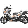 Generico Kit adesivi Compatibili con h onda ADV 350 decal grafica completa carene laterali scegli colore -KIT A- Cod. 2097 (035 Arancione)