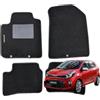 W-Parts SERIE 4 TAPPETI - TAPPETINI IN MOQUETTE NERI PER PICANTO II dal 2012 al 2018