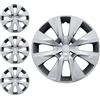 W-Parts SERIE 4 BORCHIE - 4 COPRICERCHI COPPE RUOTA 15 PER PEUGEOT 208 TIPO B
