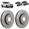 OP Kit dischi 322mm e pastiglie freno anteriori compatibile con Volvo Xc40 2017+