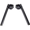 Fullibars kit semimanubri Ø 41mm per forcella Ø 41mm cafe racer semi manubri tubo Ø 25.4mm realizzato in CNC alluminio