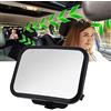 FXxswey Specchietto Retrovisore Bambini, 360 ° Regolabile per Telecamera Posteriore Auto Specchio per Neonati e Bambini (Installation par clipsage)