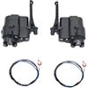 YMXFKY [Replacement] 2Set Specchietto retrovisore Pieghevole Motore Porta Specchietto Laterale Elettrico Fold Motor for Mazda CX-5 CX5 2012 2013 2014, Destra e Sinistra YMXFKY