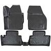 J&J AUTOMOTIVE Tappetini Auto in Gomma su Misura per Land Rover Freelander 2 2006-2014, Set da 4 Pezzi, 3D - con Bordo Alto, Antiscivolo, Inodore, Colore Nero, TPE