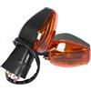 WWSADE Lampeggianti Indicatori Lampada Lampeggiante Per Moto, Indicatore Di Direzione Blu, Lampadina Ambra Per CB600F HORNET 2002-2015(Orange)