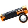 chennini Copertura del manubrio Per KYM@&CO DTX 360 125 125i 350i DTX360 2021 2022 Accessori CNC Universali Per Moto Manopole In Gomma Manubrio Da 7/8'' 22MM(Orange)