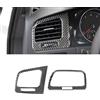 GQDGCU Rivestimento interno in fibra di carbonio, adesivo interno decorazione estetica per VW Golf 7 2014-2020, accessori per auto Trim Tuning (sfiato B)