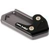 OPSREY Moto Cavalletto Piastra Cavalletto Laterale Supporto Del Piede Ingrandire Per KYMCO AK550 AK 550 2017-2022 Refit Extender Accessori (Colore : Titanio)