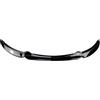 DWTNMEX Spoiler Paraurti Anteriore Per BMW E82 E87 E88 118i 120i 120d 123d 125i 125se 128i 135i 2007-2013 Paraurti Anteriore Lip Splitter Spoiler Guard Mento Copertura Spoiler Anteriore Splitter(GLOSS BLACK)