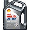 Shell Helix Ultra Racing 10w60 Olio Auto 100% Sintetico tanica da 4 Litri