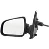 Klanata Specchietto Retrovisore Sinistro (Lato Guida) per Dacia Sandero & Stepway MK2 2013-2016, Ripiegabile Manuale, Completo, Sostituisce OE 963018898R, Nero