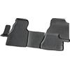 Recambo Tappetini in gomma 3D compatibili con Mercedes Benz Sprinter W901 - W905 | 2000 2006 | Tappetini in gomma | su misura | con bordo | Nero