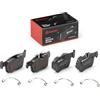 Brembo - P 86 035 - Pastiglie Freno - Prime - Assale Posteriore - Set di 4