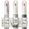 SD COLORS ZERMATT SILVER 798 - Pennello per ritocchi da 20 ML per riparazione graffi (vernice+primer + laccetto)